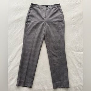 Women’s Gray Pinstripe Dress Pants